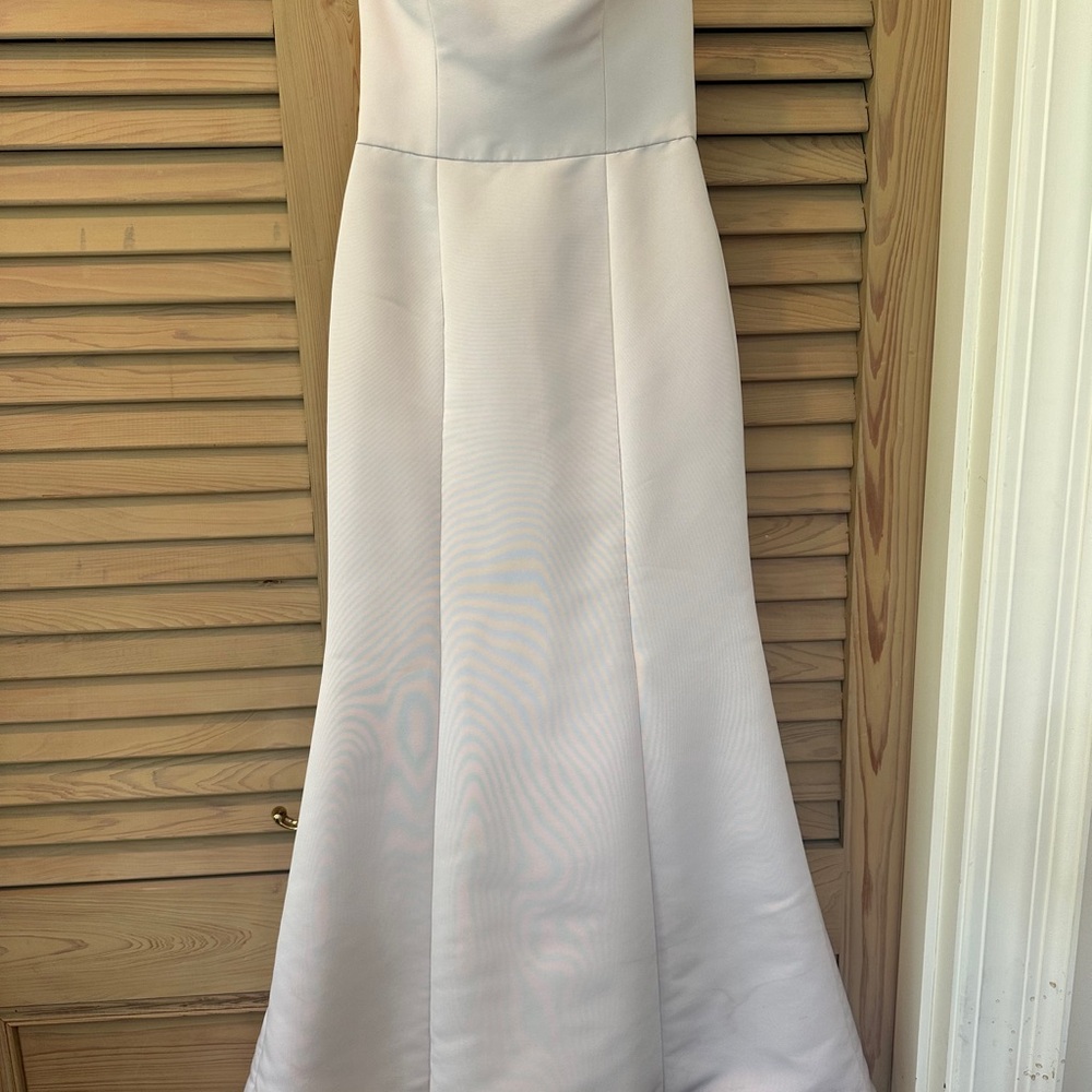 Amsale Agnes Bridesmaids Dress Champagne Size 6
